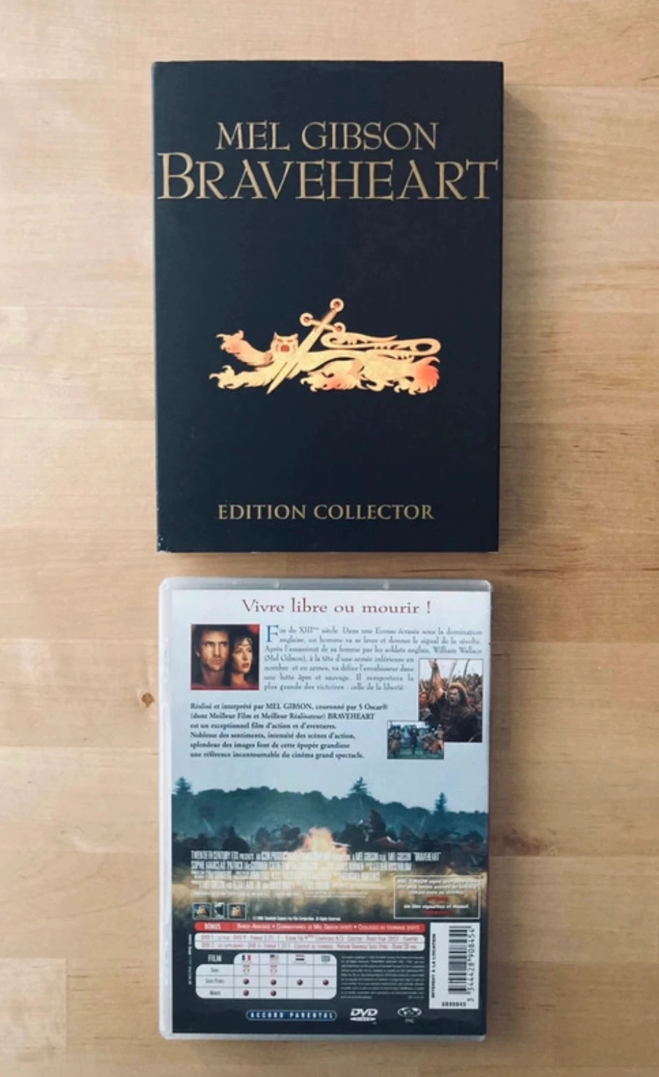 DVD Braveheart van en met Mel Gibson collector's editie. – photo 4